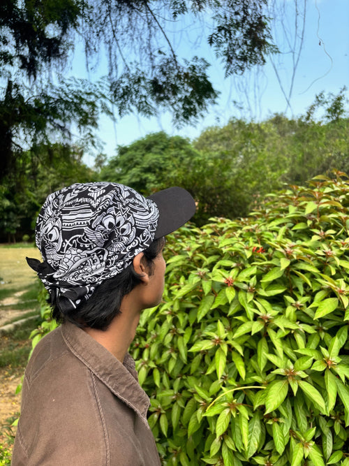 Brimknot - Black/Skull Black