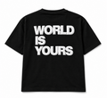 WORLD IS YOURS - CROP TSHIRT