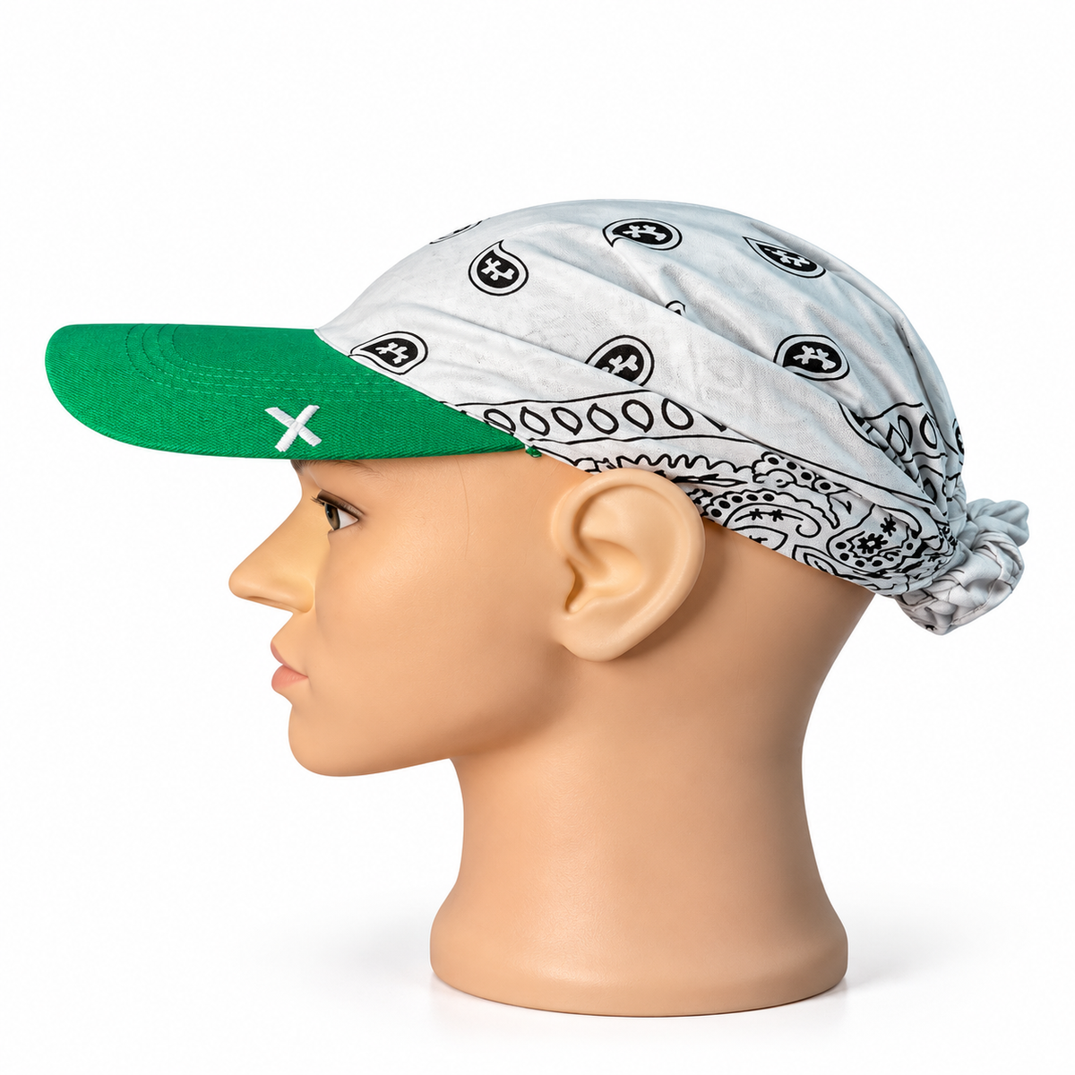 Brimknot - Green/White