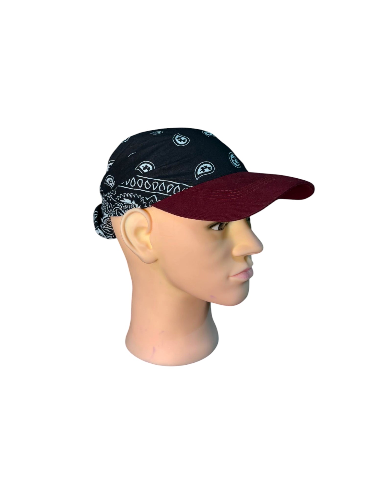 Brimknot - Maroon/Black