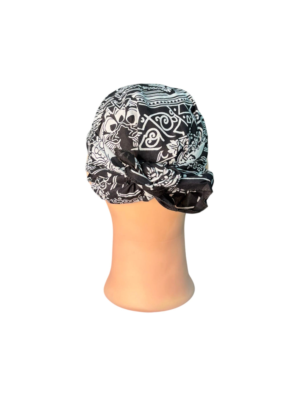 Brimknot - Maroon/Skull Black