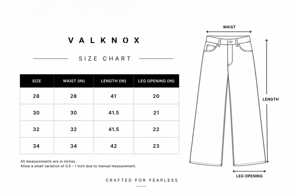 VALKNOX ARCTIC BLUE WIDE-LEG DENIM