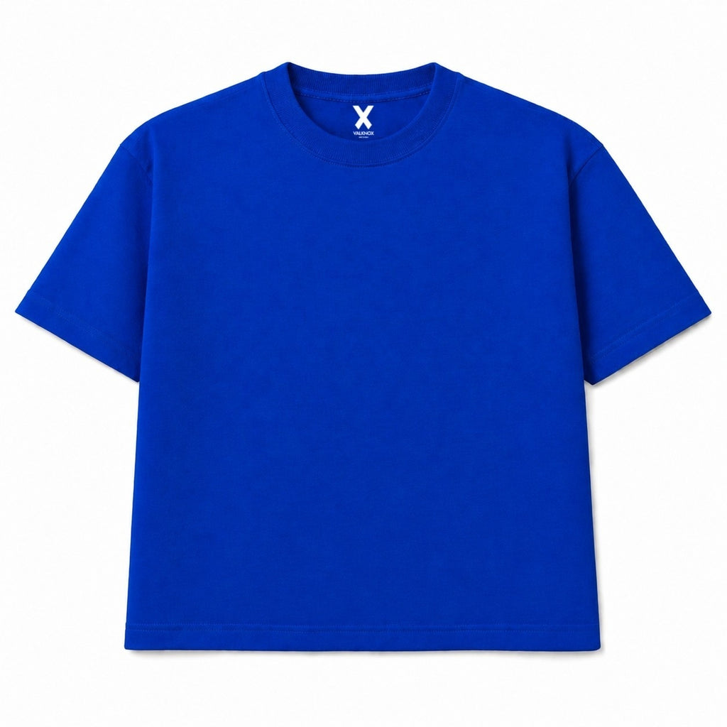 ROYAL BLUE - CROP TSHIRT